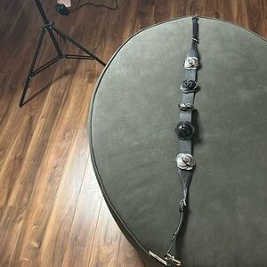 MICHAEL MICHAEL KORS guitar strap, Multi Rose, Leather NWT